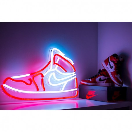 neon jordan 1 sign