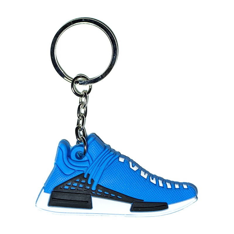 NMD Human Being Blue Silicone Keychain La Sneakerie