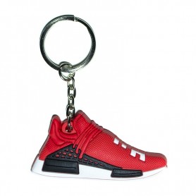 Porte-Clés Silicone NMD Human Race Scarlet Porte-Clés Silicone NMD Human Race Scarlet | La Sneakerie