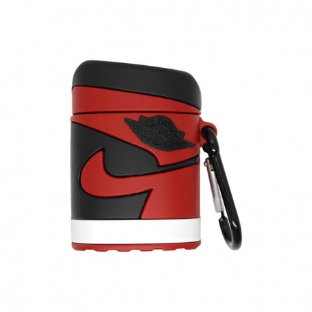 Air Jordan 1 Bred AirPods Case | La Sneakerie