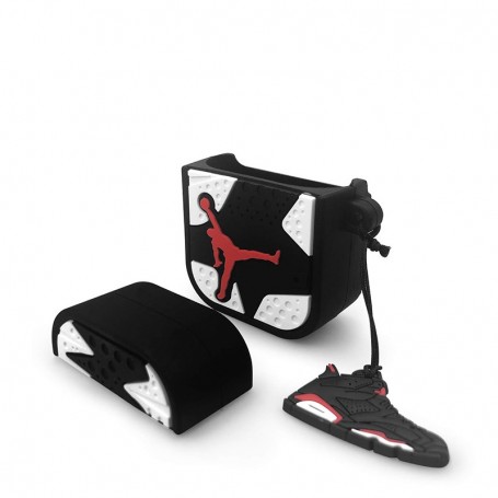 Air Jordan 6 AirPods Case White | La Sneakerie