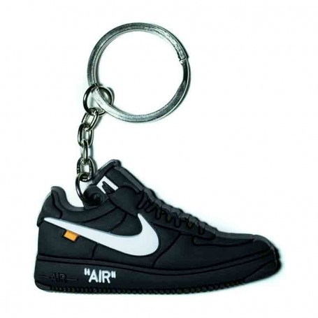 Air Force 1 Low x Off White Black Silicone Keychain | La Sneakerie