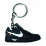 Air Force 1 Low x Off White Black Silicone Keychain | La Sneakerie