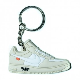 Porte-Clés Silicone Air Force 1 x Off White - The Ten Porte-Clés Silicone Air Force 1 x Off White - The Ten | La Sneakerie