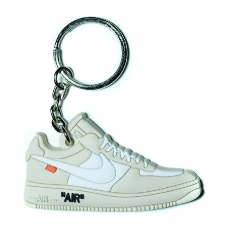 Porte-Clés Silicone Air Force 1 x Off White - The Ten | La Sneakerie