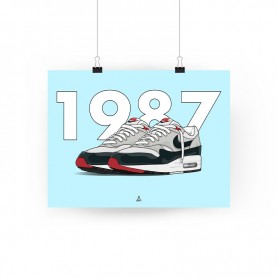 Poster Air Max 1 Obsidian Poster Air Max 1 Obsidian | La Sneakerie