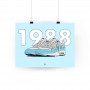 Air Max 1 Aqua Poster | La Sneakerie