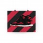 Air Jordan 1 Banned Poster | La Sneakerie