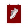 Poster Yeezy Boost 350 V2 Zebra | La Sneakerie