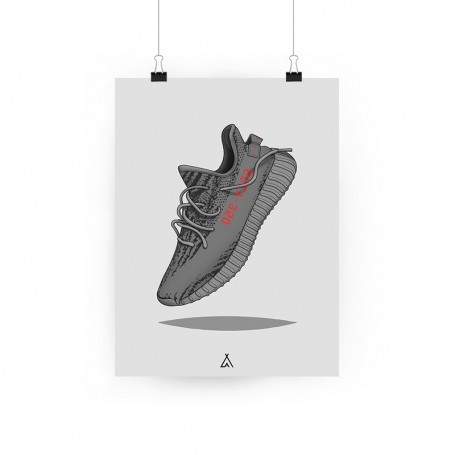 Yeezy Boost 350 V2 Beluga Poster | La Sneakerie