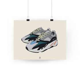 Poster Yeezy Boost 700 Wave Runner Poster Yeezy Boost 700 Wave Runner | La Sneakerie