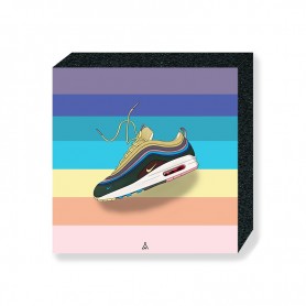 Wandbild Bloc Air Max 1/97 Sean Wotherspoon Bloc Mural Air Max 1/97 Sean Wotherspoon | La Sneakerie