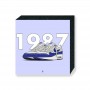 Air Max 1 OG Blue Square Print | La Sneakerie