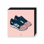 Wandbild Bloc Asics Gel-Lyte III Ronnie Fieg Salmon Toes | La Sneakerie