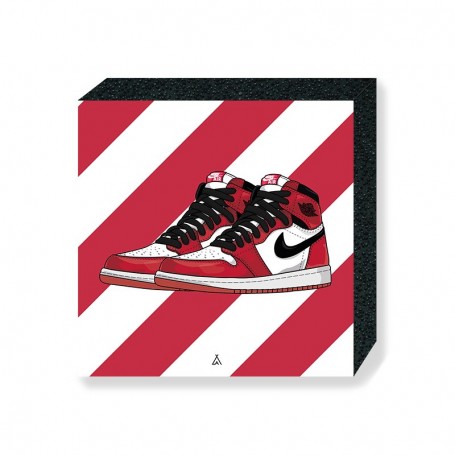 Bloc Mural Air Jordan 1 Chicago | La Sneakerie