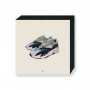 Wandbild Bloc Yeezy Boost 700 Wave Runner | La Sneakerie