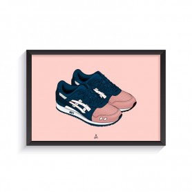 Cadre Gel-Lyte III Ronnie Fieg Salmon Toes Cadre Gel-Lyte III Ronnie Fieg Salmon Toes | La Sneakerie
