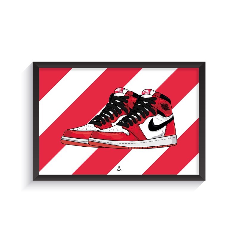 Cadre Air Jordan 1 Chicago La Sneakerie