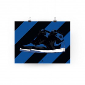 Poster Air Jordan 1 Royal Poster Air Jordan 1 Royal | La Sneakerie