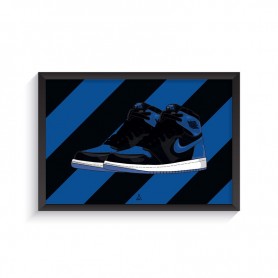 Rahmen Air Jordan 1 Royal Cadre Air Jordan 1 Royal | La Sneakerie