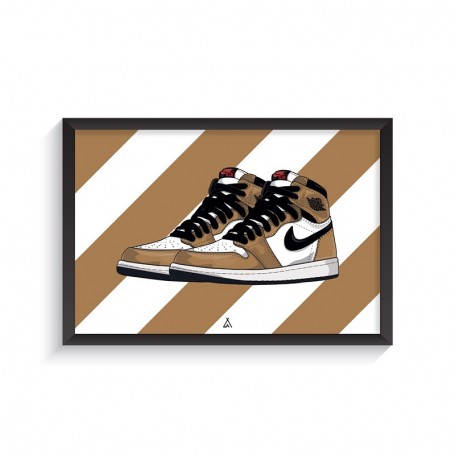 Air Jordan 1 Rookie Of The Year Frame | La Sneakerie