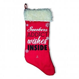 Botte de noël "Sneakers addict wishes inside" Botte de noël "Sneakers addict wishes inside" | La Sneakerie