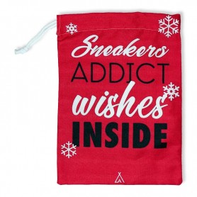 Sac à cadeaux "Sneakers addict wishes inside" Sac à cadeaux "Sneakers addict wishes inside" | La Sneakerie