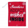 "Sneakers addict wishes inside" gift bag | La Sneakerie