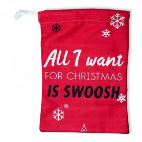 Sac à cadeaux "All I want for Christmas is swoosh" Sac à cadeaux "All I want for Christmas is swoosh" | La Sneakerie