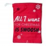"All I want for Christmas is swoosh" gift bag | La Sneakerie
