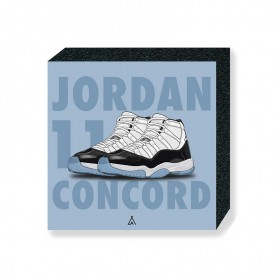 Air Jordan 11 Concord Poster La Sneakerie