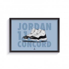 Rahmen Air Jordan 11 Concord Cadre Air Jordan 11 Concord | La Sneakerie