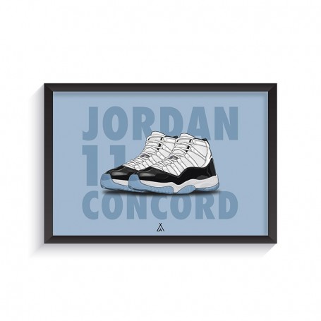 Cadre Air Jordan 11 Concord | La Sneakerie