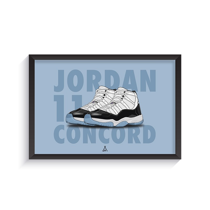 Cadre Air Jordan 11 Concord La Sneakerie