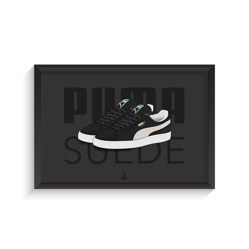 Cadre Air Jordan 1 Obsidian UNC, La Sneakerie