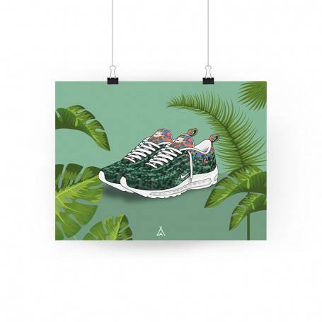 Air Max 97 Rio Poster | La Sneakerie