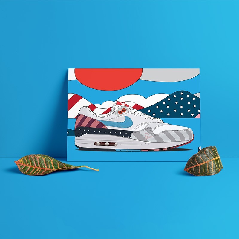 Poster Air Max 1 Parra La Sneakerie