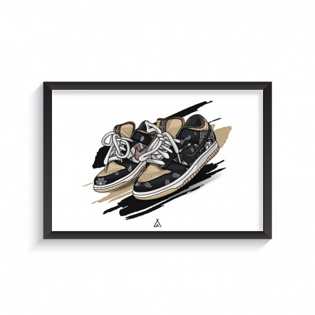 Cadre SB Dunk Low Travis Scott | La Sneakerie
