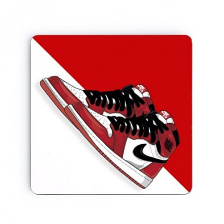 Dessous de verre carré Air Jordan 1 Chicago | La Sneakerie