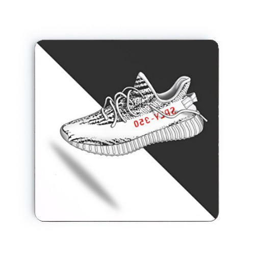 Yeezy Boost 350 V2 Squares Coasters Pack x4 La Sneakerie