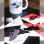 Dessous de verre carré Yeezy Boost 350 V2 Core Black Red | La Sneakerie
