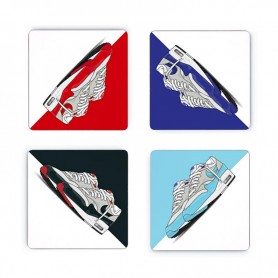 Pack Magnets carrés Air Max 1 x4 Pack Magnets carrés Air Max 1 x4 | La Sneakerie