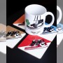 Pack Dessous de verre carrés Air Jordan 1 x4 | La Sneakerie
