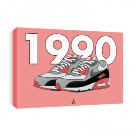 Leinwand Air Max 90 Infrared Tableau Air Max 90 Infrared | La Sneakerie