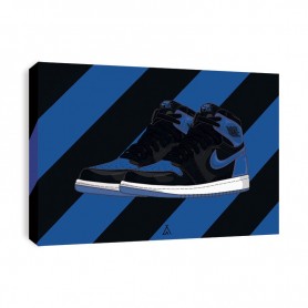 Leinwand Air Jordan 1 Royal Tableau Air Jordan 1 Royal | La Sneakerie