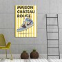 Air Jordan 1 x Maison Château Rouge Canvas Print | La Sneakerie