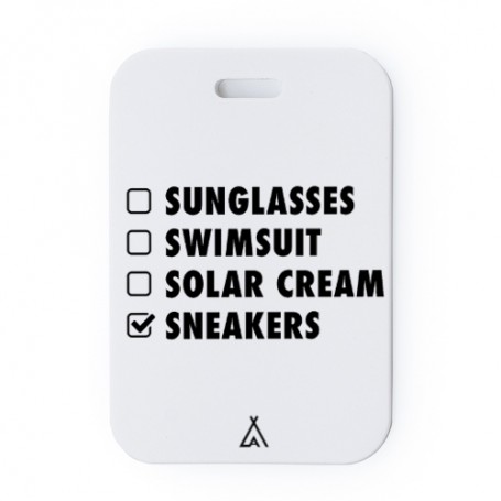 Check List Luggage Tag | La Sneakerie