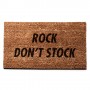 Paillasson ROCK DON'T STOCK | La Sneakerie