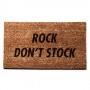 ROCK DON'T STOCK Mat | La Sneakerie