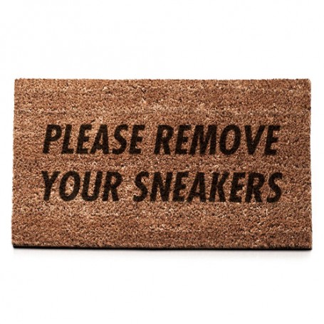 PLEASE REMOVE YOUR SNEAKERS Mat | La Sneakerie